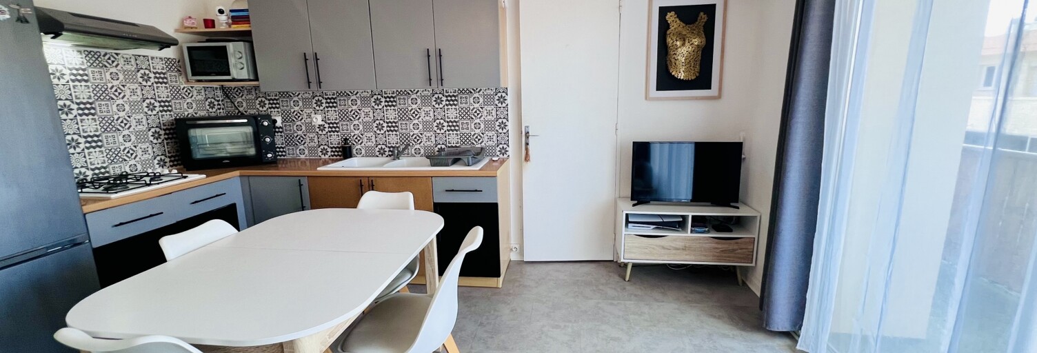 Appartement 2 Pièces 30 m² à vendre à Valras-Plage (34350)