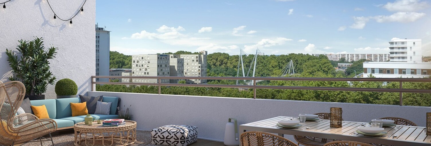 Appartement neuf T2, T3, T4, T5 Pièce 39 à 95 m² à vendre à Toulouse (31000)