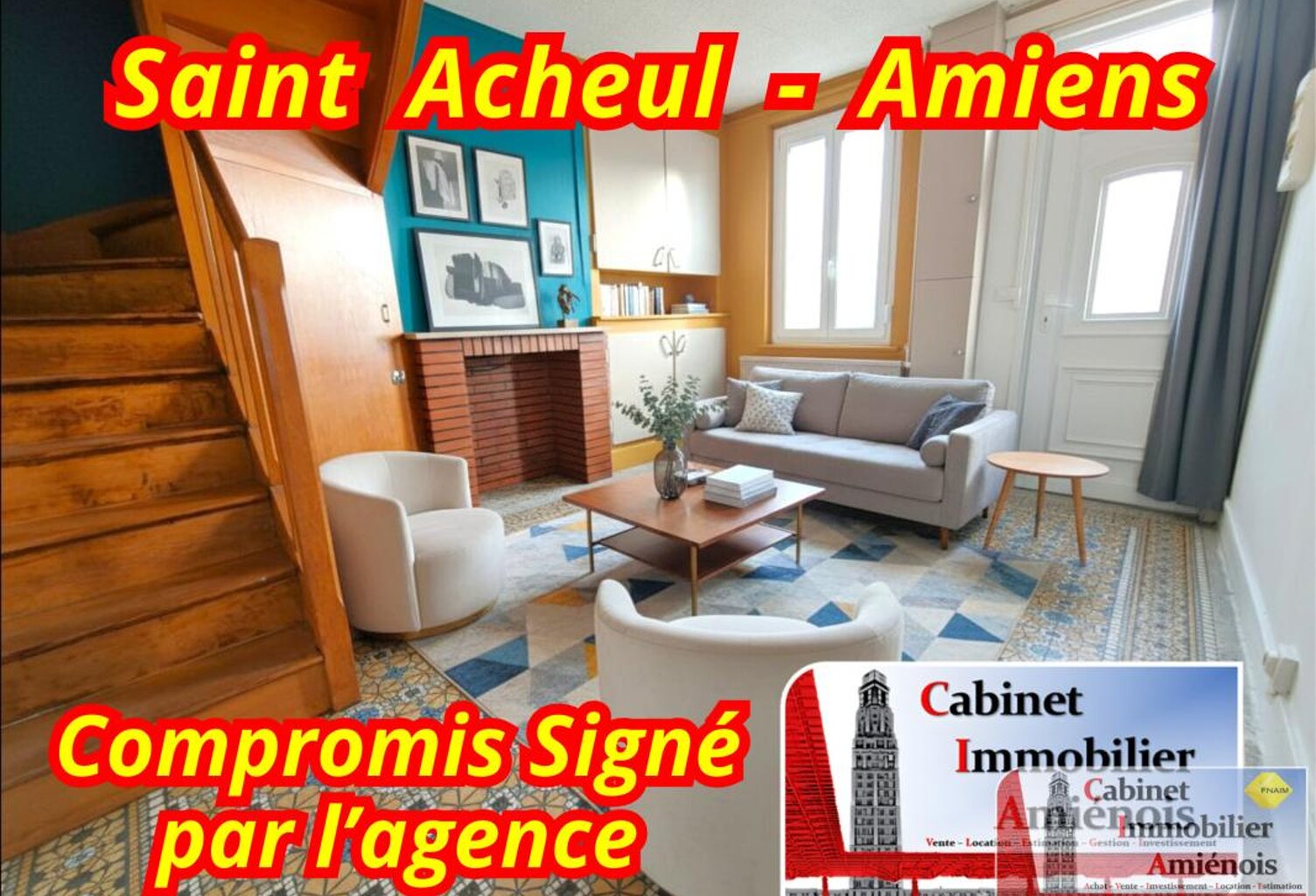 Amiens - Quartier Saint Acheul : Amiénoise 58m2 avec 3 chamb — photo 1