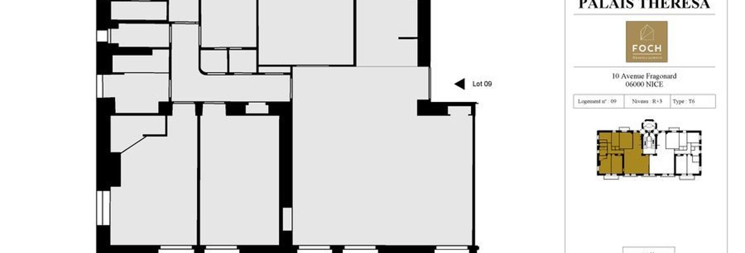 Appartement 5 Pièces 146 m² à vendre à Nice (06100)