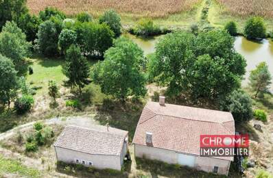 A vendre maison en pierre + dépendance 300 m² vue sur étang — photo du bien