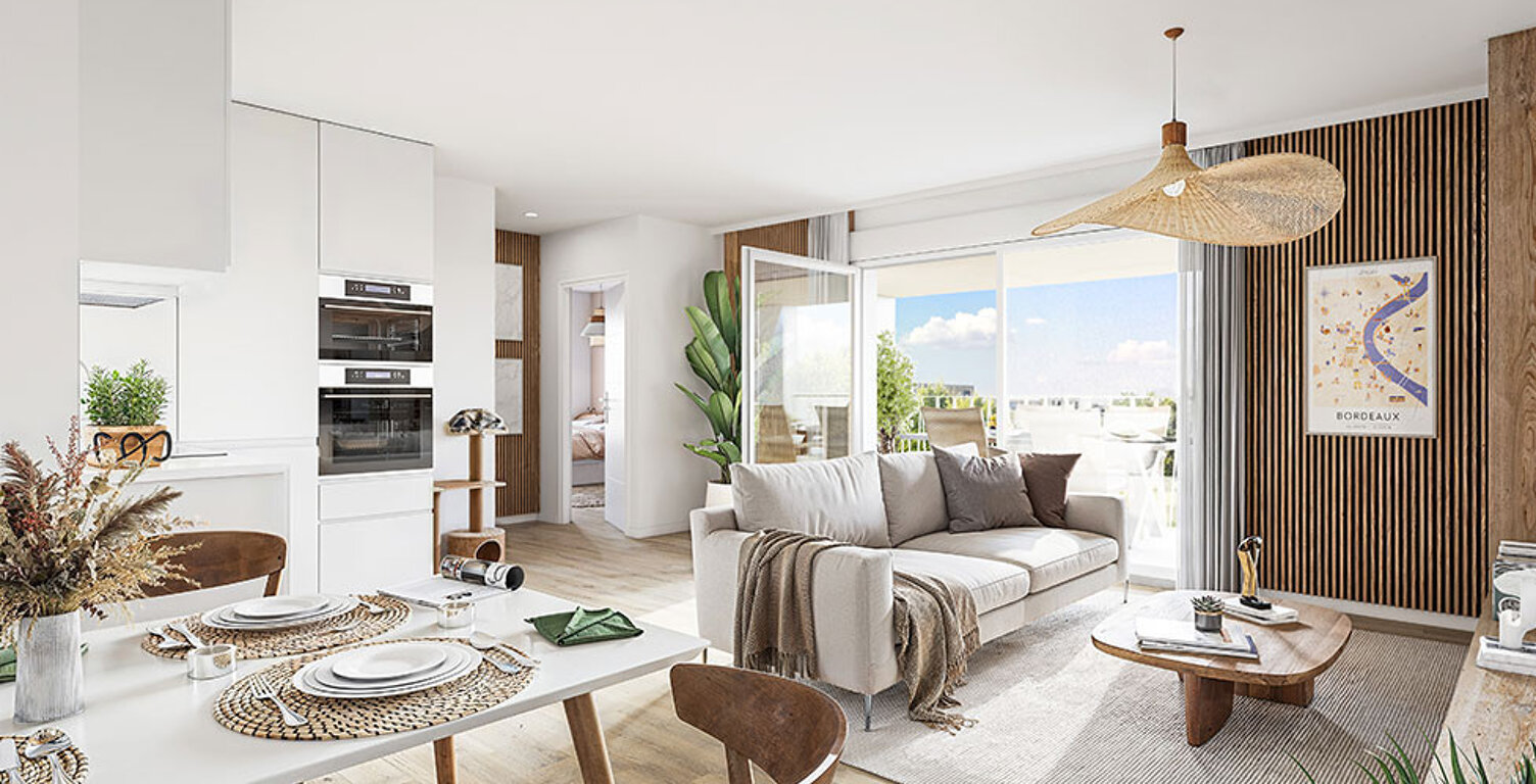 Vente programme neuf T2, T3, T4 45 à 80 m² Bordeaux (33000) — photo 1