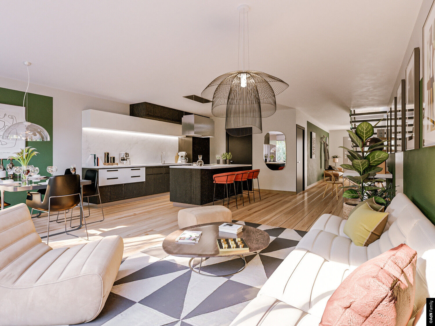 Appartement neuf 2 pièces 39 m²