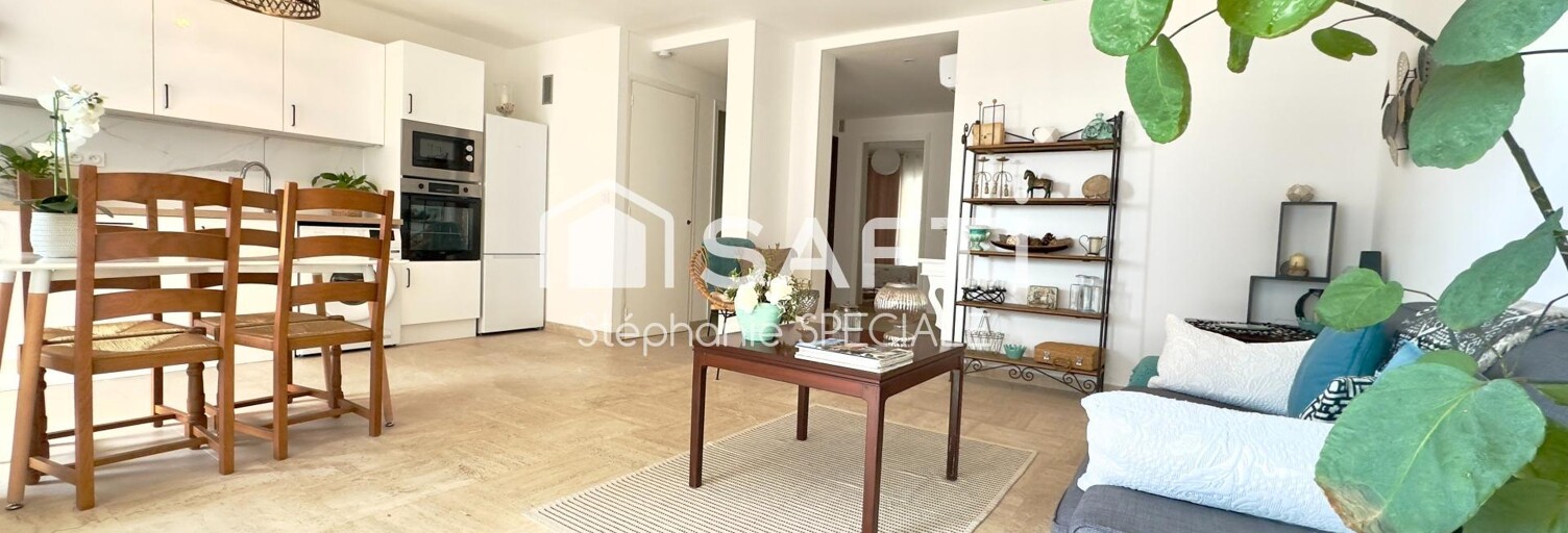 Appartement 3 Pièces 62 m² à vendre à Le Cannet (06110)