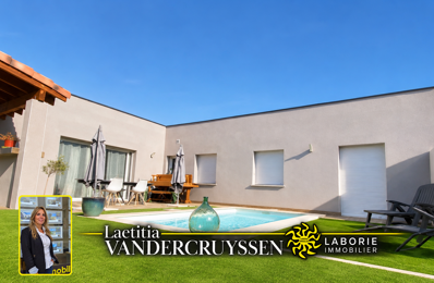 A vendre villa T4 de plain-pied 107 m2 avec piscine et garag — photo du bien