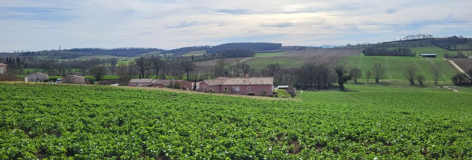 Terrain  1102 m² à vendre à Puycasquier (32120)