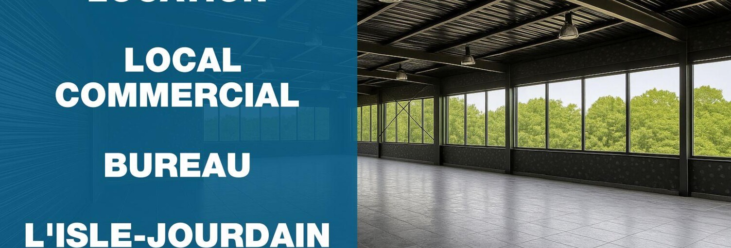 Commerce  349 m² à louer à L'Isle-Jourdain (32600)