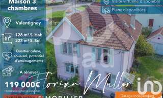 Maison 6 Pièces 128 m² à vendre à Valentigney (25700)