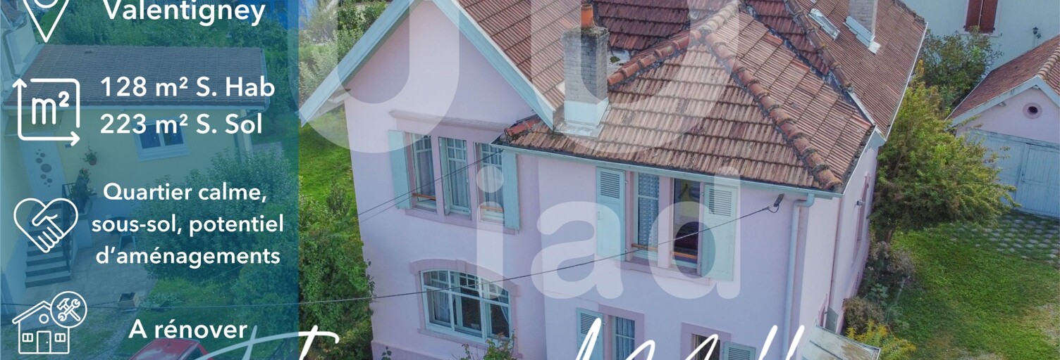 Maison 6 Pièces 128 m² à vendre à Valentigney (25700)