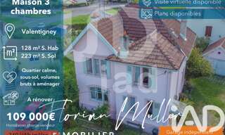 Maison 6 Pièces 128 m² à vendre à Valentigney (25700)