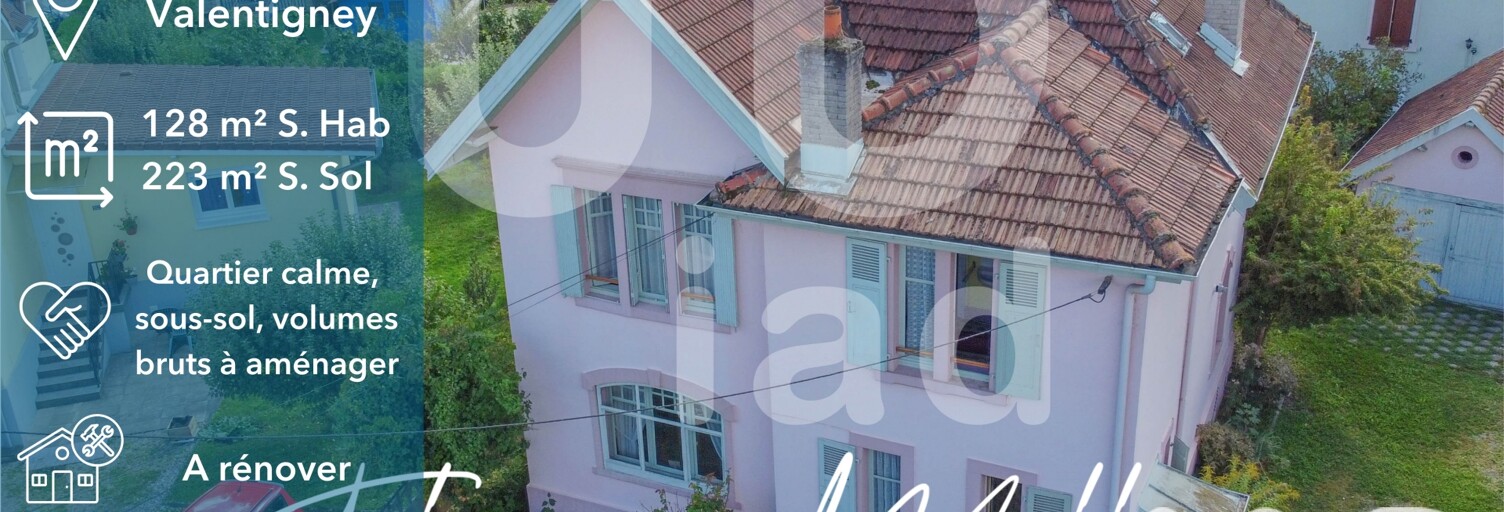 Maison 6 Pièces 128 m² à vendre à Valentigney (25700)