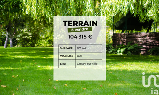 Terrain  673 m² à vendre à Cessey-sur-Tille (21110)