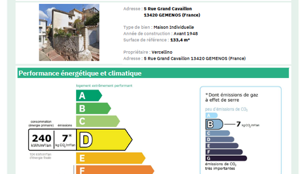 Maison de Village  5 pièces  à vendre Gémenos 13420