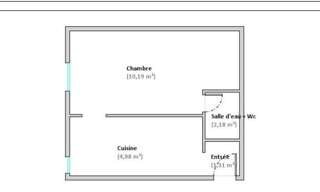 Appartement 1 Pièce 19 m² à vendre à Aubervilliers (93300)