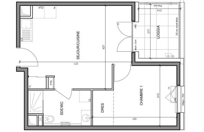 Vente Appartement 2 pièces — photo 4