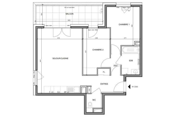 Vente Appartement 3 pièces — photo 4