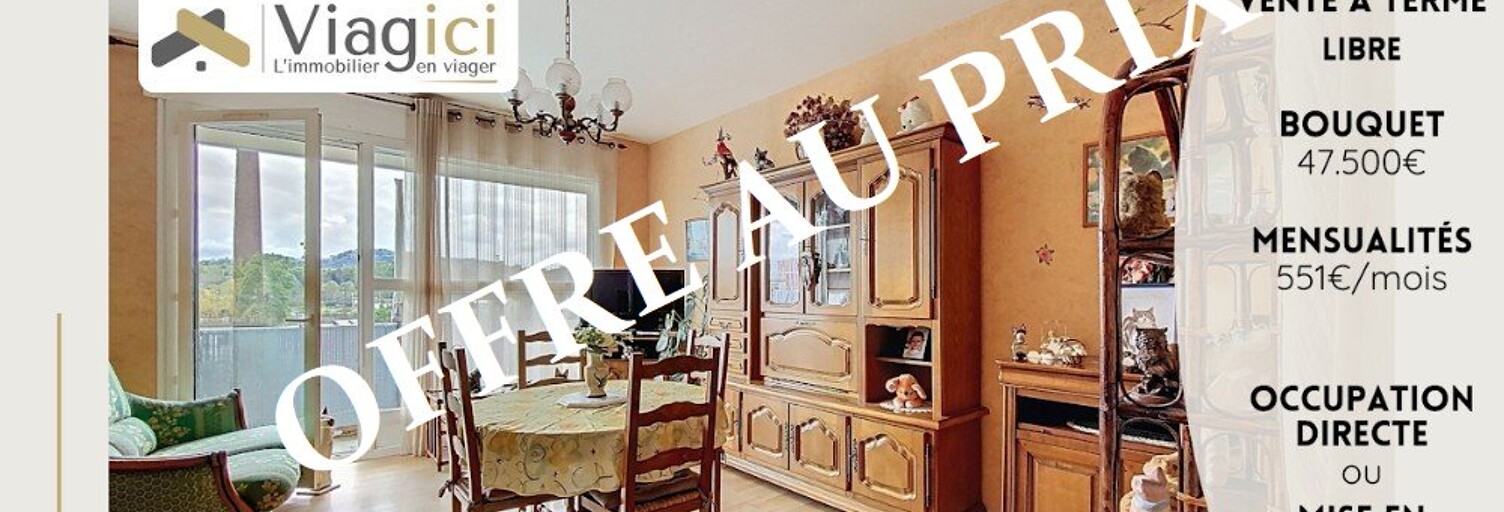 Appartement 56 m² en viager Pau (64000)