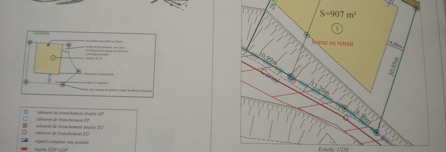 Terrain  907 m² à vendre à Mondragon (84430)