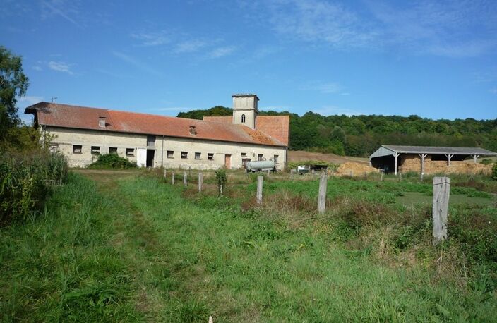 Dpt Aisne (02), à vendre COUCY LE CHATEAU AUFFRIQUE  superbe corps de ferme sur 17 hectares — photo 2