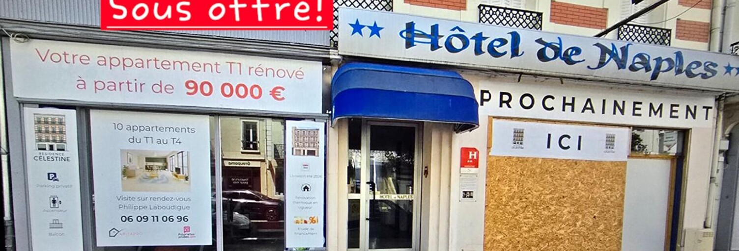 Appartement 2 Pièces 56 m² à vendre à Vichy (03200)