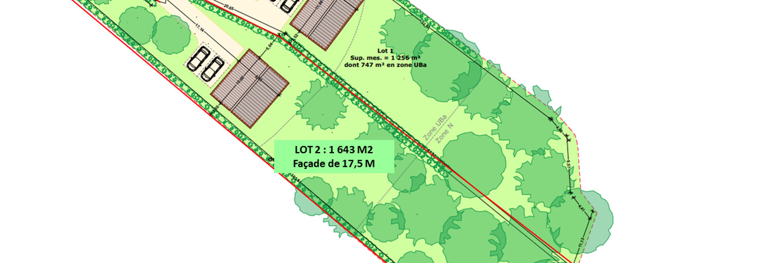 Terrain  1643 m² à vendre à Pommeuse (77515)
