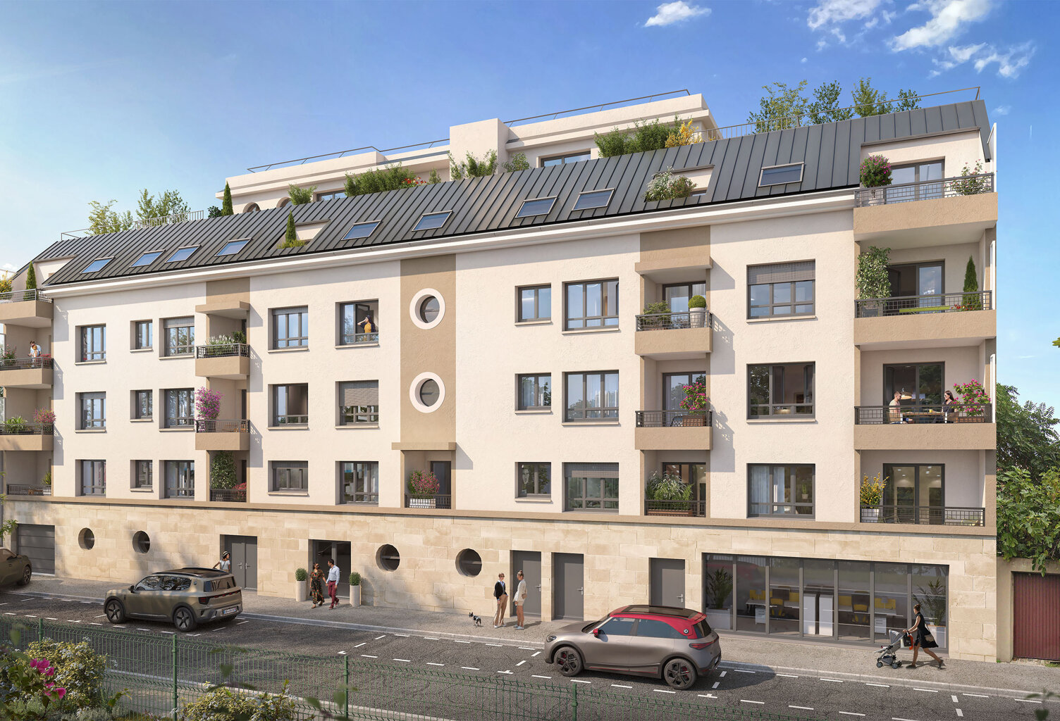 Vente programme neuf T1, T3 57 à 68 m² Aubervilliers (93300) — photo 1