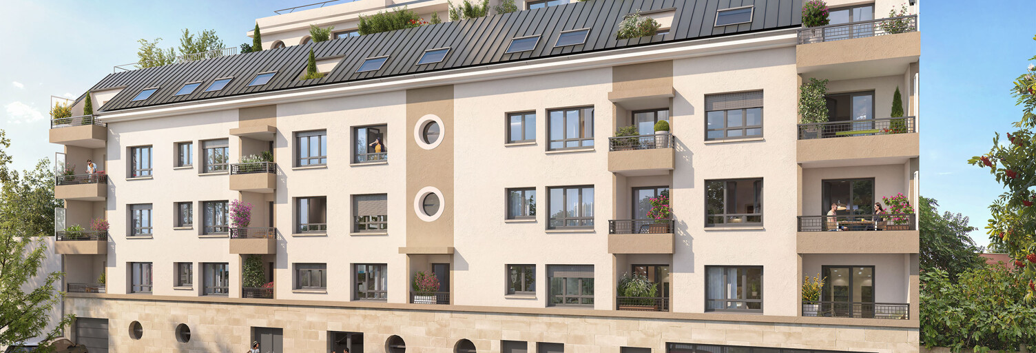Appartement neuf T1, T3 Pièce 57 à 68 m² à vendre à Aubervilliers (93300)