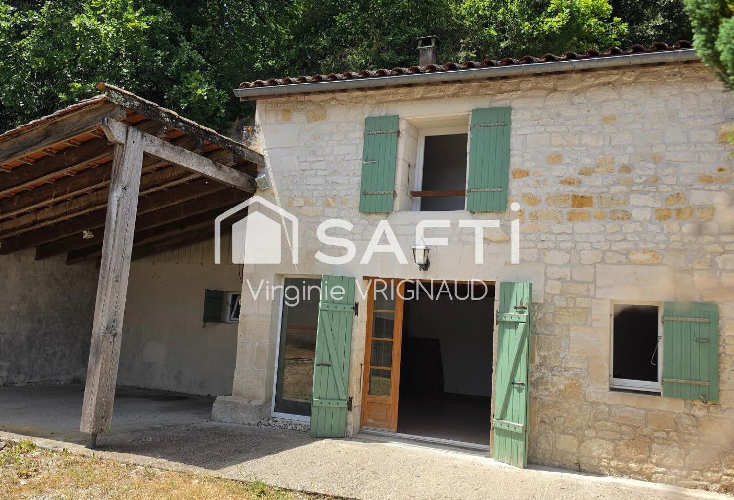 maison en pierre ,possibilité d'agrandissement, idéal premier achat en investissement locatif, cour, jardin — photo 1