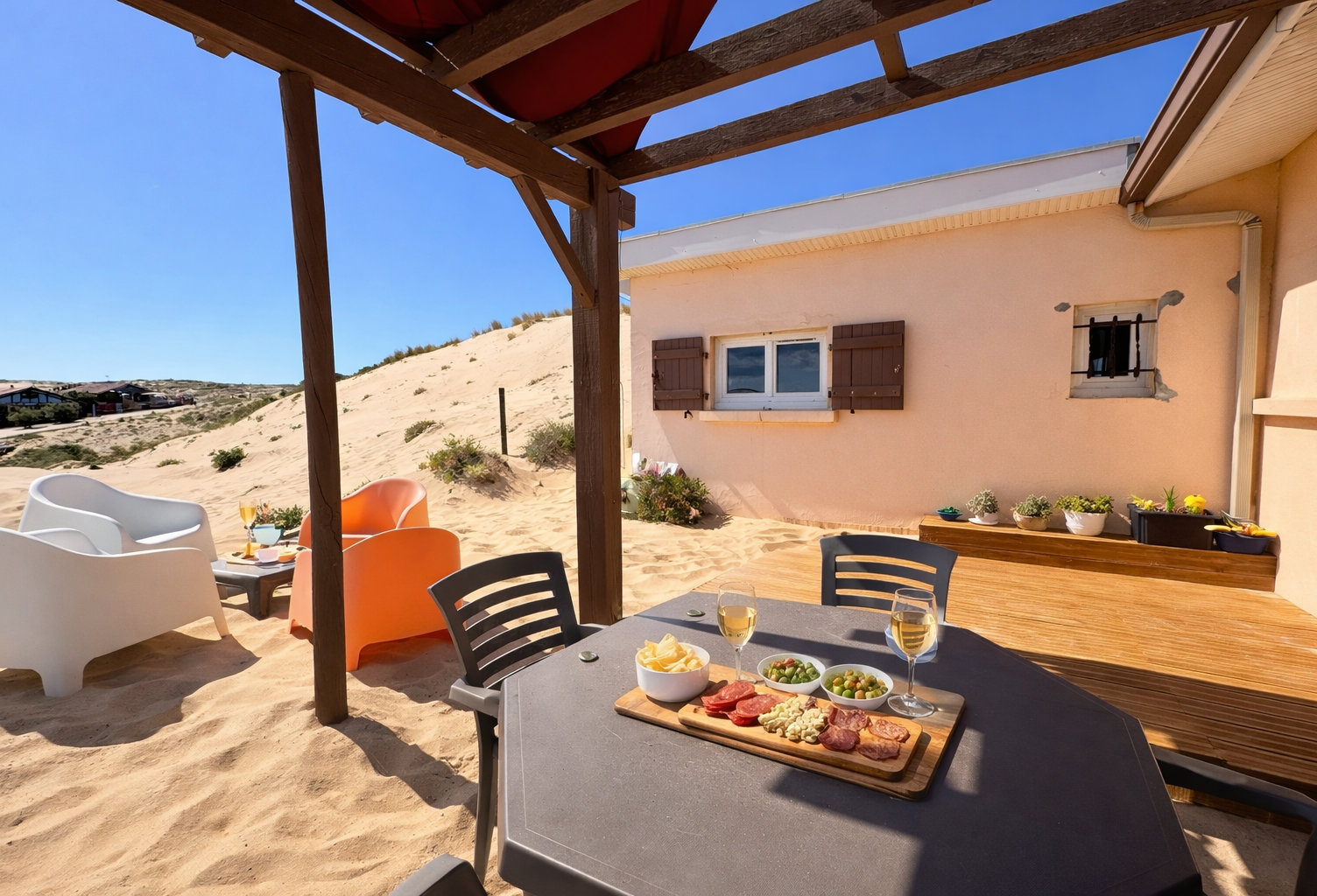 À vendre   Vieux-Boucau   Maison rénovée au pied de la dune — photo 1