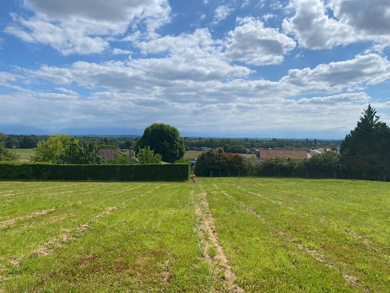 TERRAIN VUE PYRENEES SERRES-CASTET — photo 1