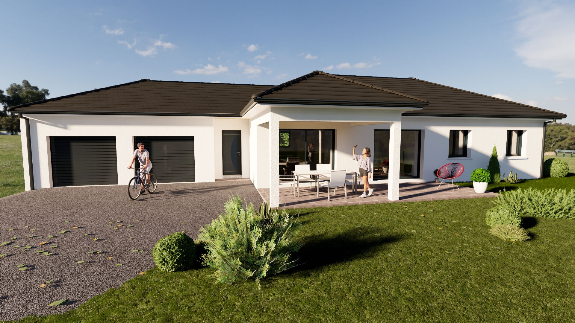 Villa / Maison 4 pièces  à vendre Serres-Castet 64121