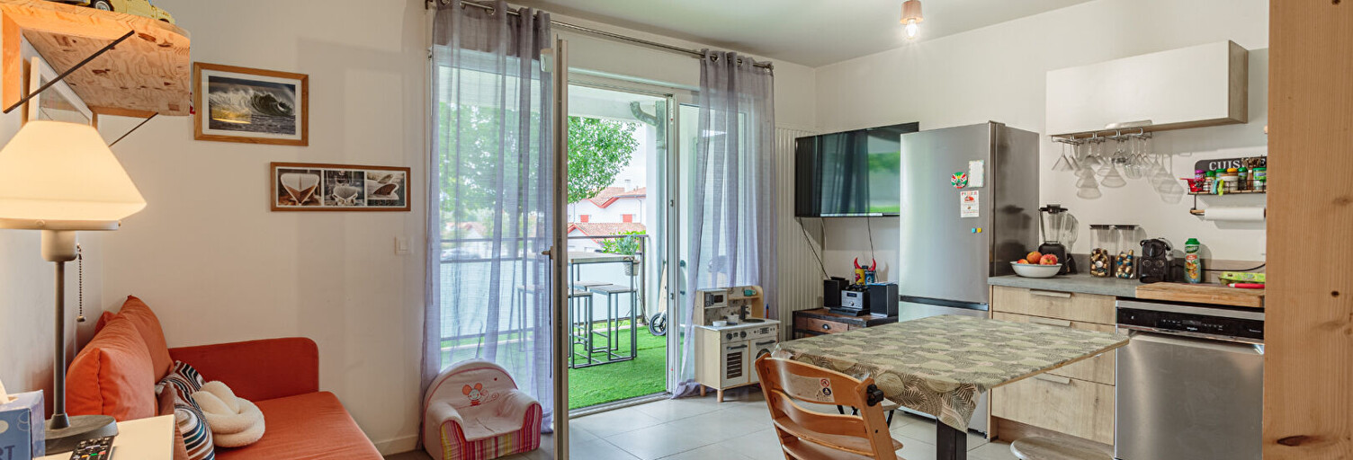 Appartement 2 Pièces 41 m² à vendre à Saint-Pée-sur-Nivelle (64310)