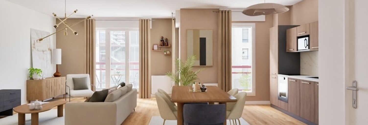 Appartement 3 Pièces 70 m² à vendre à Lyon 7 (69007)