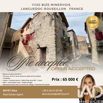 Maison 2 pièces 65000 €