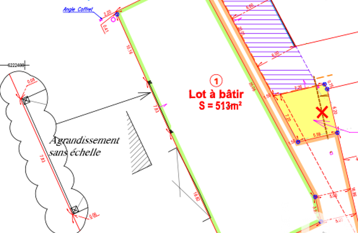 Vente Terrain à bâtir 513 m&sup2; — photo 4