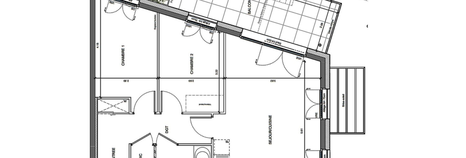 Appartement 3 Pièces 60 m² à vendre à Annecy (74000)