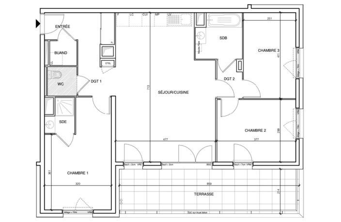 Vente Appartement 4 pièces — photo 4