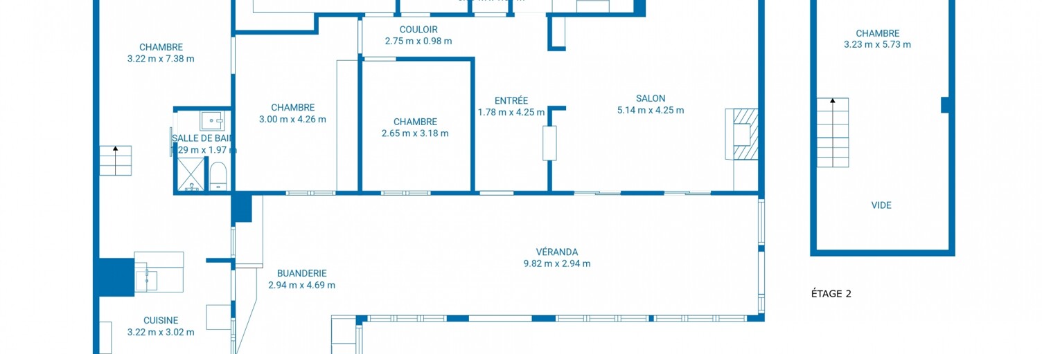 Maison 6 Pièces 133 m² à vendre à Rognac (13340)