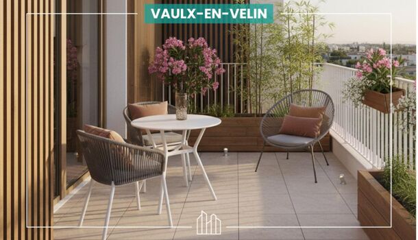 Appartement 3 pièces  à vendre Vaulx-en-Velin 69120