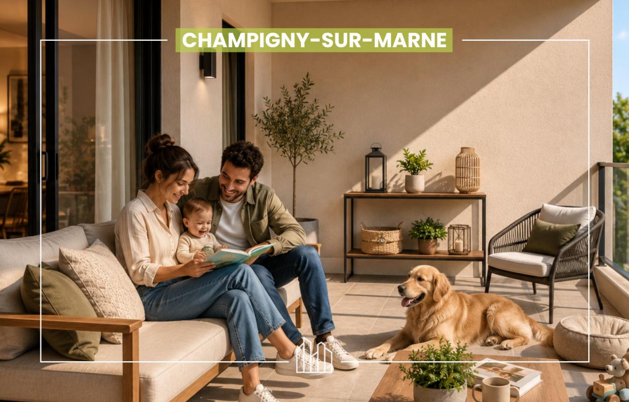 Appartement  T3 à vendre Champigny-sur-Marne 94500