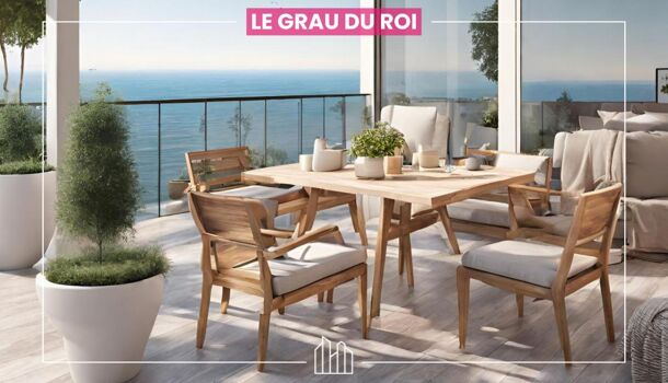 Appartement 3 pièces  à vendre Grau-du-Roi (Le) 30240