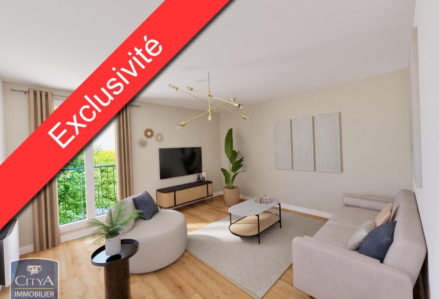 Vente appartement 3 pièces 63 m² Levroux (36110) — photo 1
