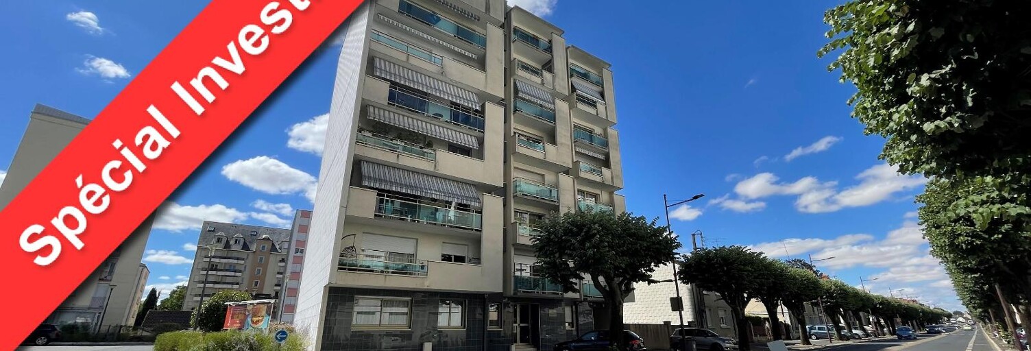 Appartement 1 Pièce 25 m² à vendre à Châteauroux (36000)