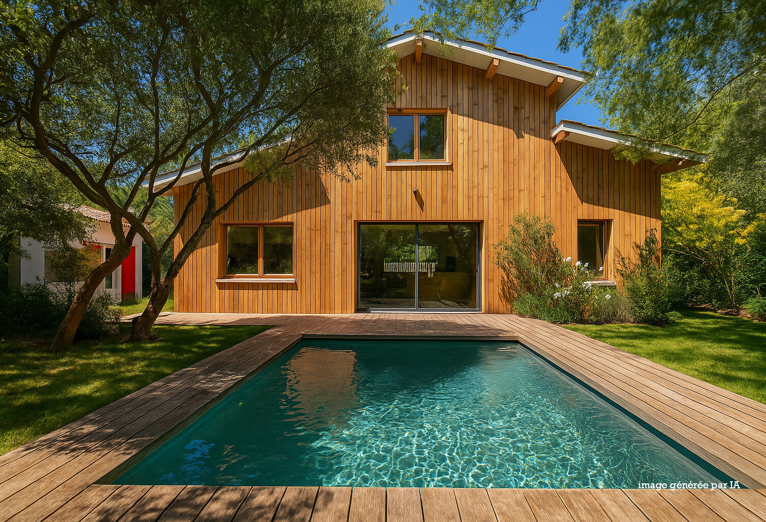 Maison à vendre Cap Ferret 145 m2, grand jardin piscinable — photo 1