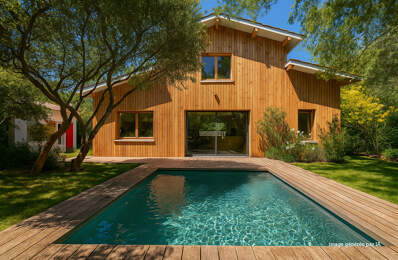 Maison à vendre Cap Ferret 145 m2, grand jardin piscinable — photo du bien