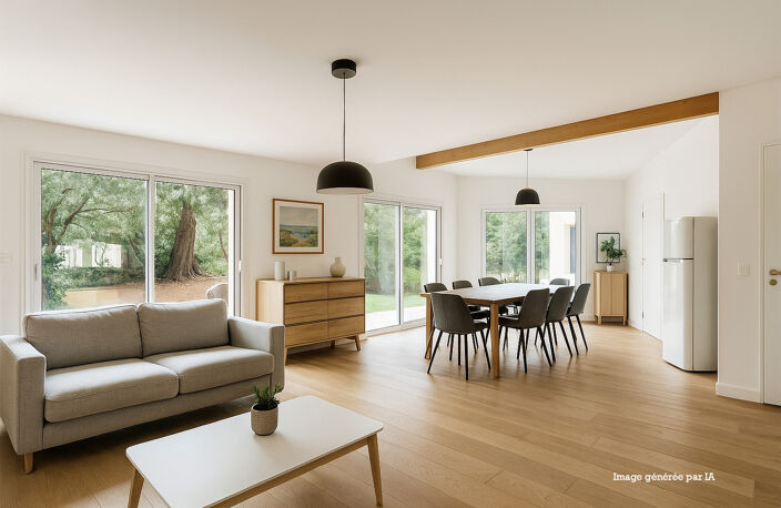 Maison à vendre Cap Ferret 145 m2, grand jardin piscinable — photo 3