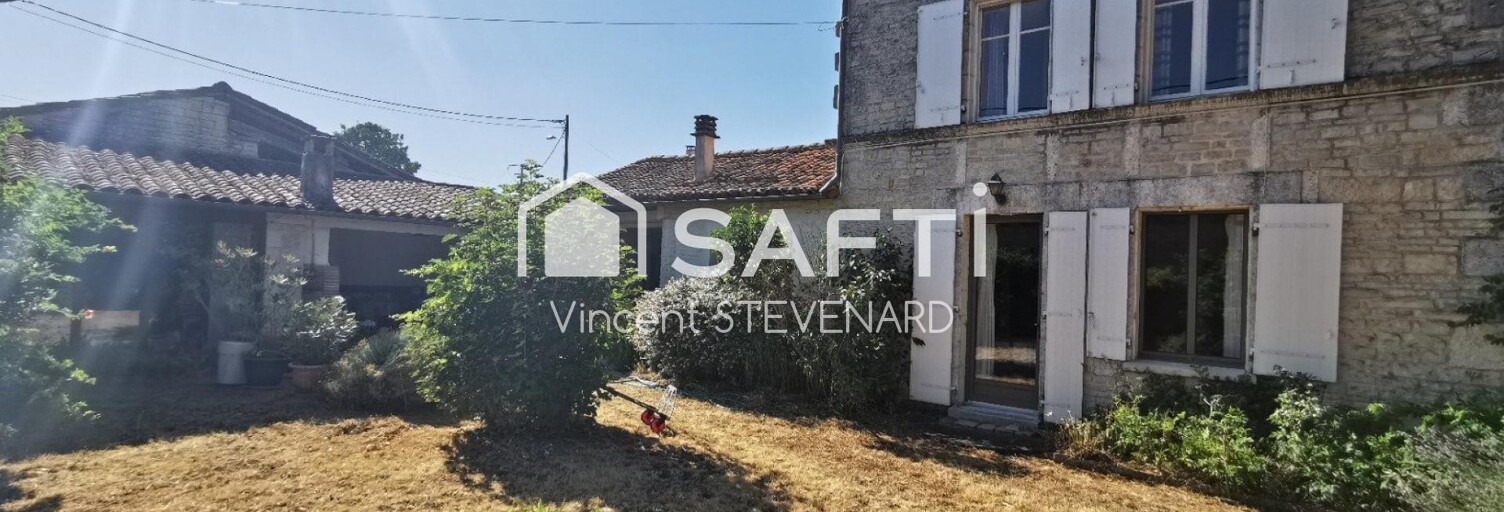 Maison 6 Pièces 138 m² à vendre à Ligné (16140)