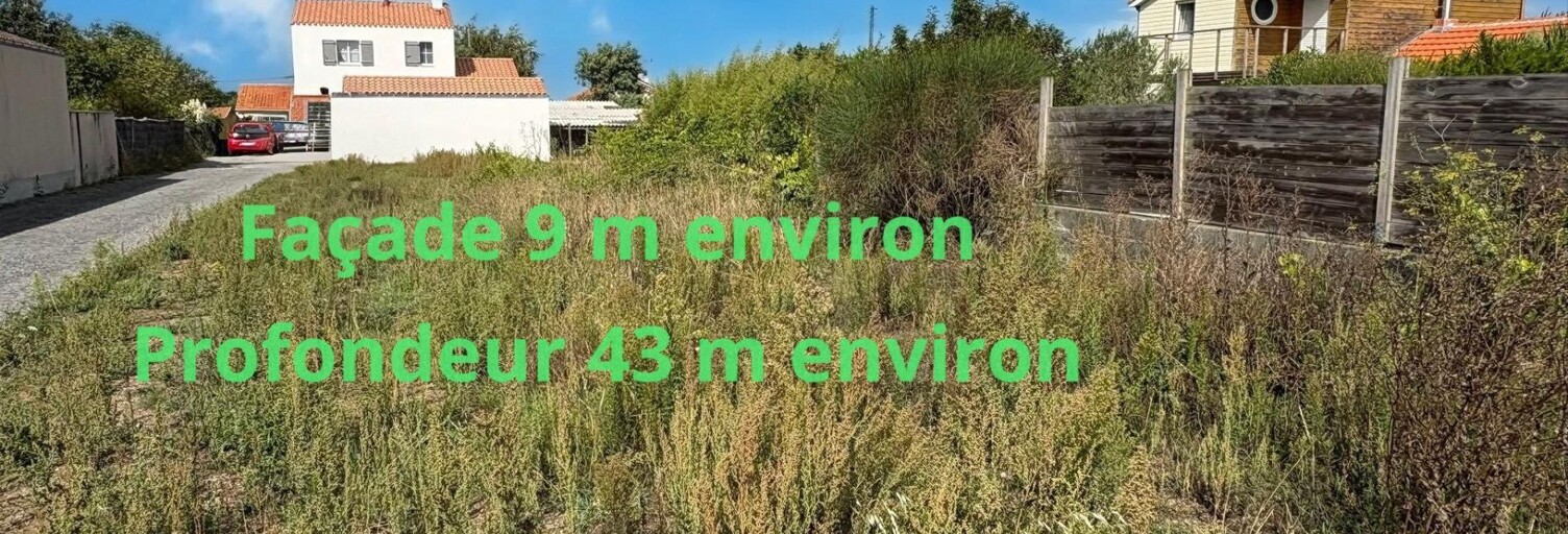 Terrain  410 m² à vendre à La Plaine-sur-Mer (44770)
