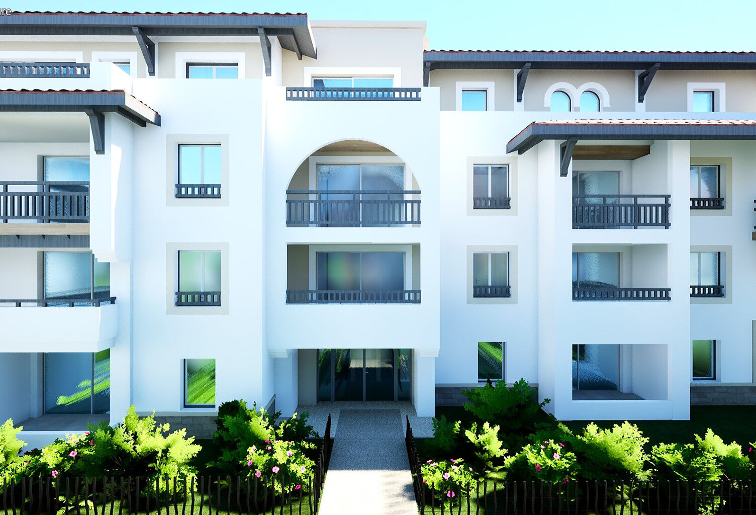 EXCLUSIVITÉ  PRIX DIRECT PROMOTEUR  ANGLET CENTRE - APPARTEMENT T4 TERRASSE - JARDIN — photo 1