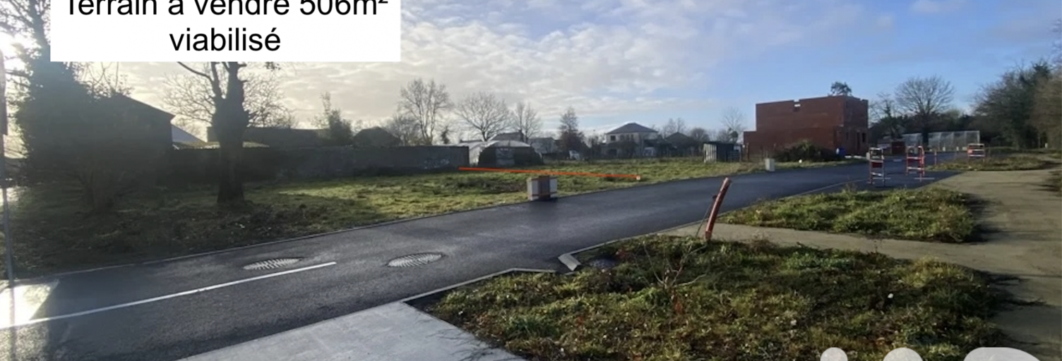 Terrain  506 m² à vendre à Thouaré-sur-Loire (44470)